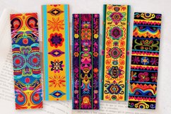 Peruvian Fabric Traditional PNG Bookmark Sublimation Design Product Image 2