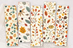 Whimsical Autumn PNG Bookmark Sublimation Designs Product Image 2