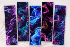 Luxury Neon Smokes PNG Bookmark Sublimation Designs Product Image 2