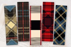 Scottish Textured Checkered Plaid PNG Bookmark Sublimation D Product Image 2