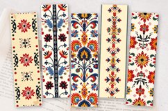 Romanian Folk Art PNG Bookmark Sublimation Designs Product Image 2