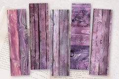 Mauve Wood PNG Bookmark Sublimation Design Product Image 2