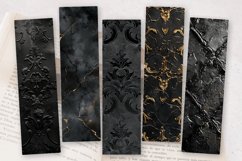 Luxury Black PNG Bookmark Sublimation Design Product Image 2