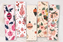 Boho Girly Christmas PNG Bookmark Sublimation Design Product Image 2