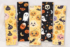 Kawaii Halloween PNG Bookmark Sublimation Design Product Image 2