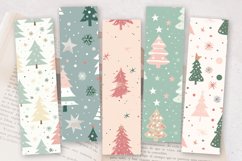 Simple Pastel Christmas PNG Bookmark Sublimation Design Product Image 2