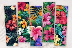 Tropical Paradise Flower PNG Bookmark Sublimation Des Product Image 2