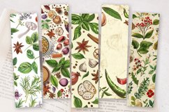 Food Herbs &amp; Spices PNG Bookmark Sublimation Designs Product Image 2