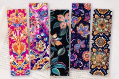 Bohemian Bliss Fabric PNG Bookmark Sublimation Designs Product Image 2
