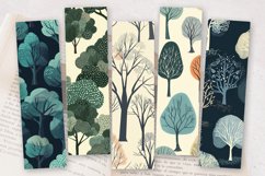 Peaceful Trees PNG Bookmark Sublimation Design Product Image 2