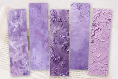 Luxury Lilac PNG Bookmark Sublimation Design Product Image 2