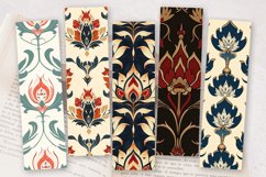 Ottoman Lotus PNG Bookmark Sublimation Design Product Image 2