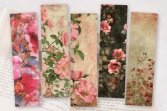 Wild Roses PNG Bookmark Sublimation Design Product Image 2