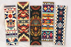 Lively Aztec PNG Bookmark Sublimation Design Product Image 2