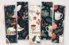 Cozy Christmas PNG Bookmark Sublimation Design Product Image 2