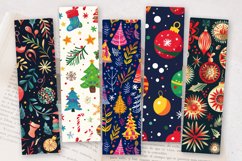 Festive Joyful Merry Christmas PNG Bookmark Sublimation Desi Product Image 2