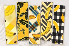 Banana PNG Bookmark Sublimation Design Product Image 2