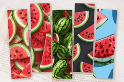 3D Watermelon PNG Bookmark Sublimation Designs Product Image 2