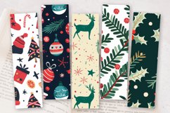 Preppy Christmas PNG Bookmark Sublimation Design Product Image 2