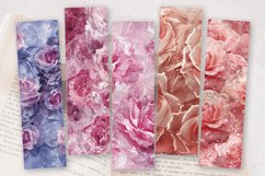 Frosted Rose PNG Bookmark Sublimation Design Product Image 2