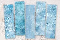 Luxury Baby Blue PNG Bookmark Sublimation Design Product Image 2