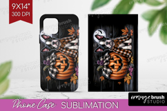 Boston Terrier Dog Phone Case PNG Halloween Case PNG Product Image 1
