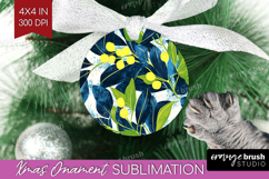 Eucalyptus Leaves Ornament PNG - Botanical PNG Sublimation Product Image 1