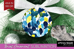 Eucalyptus Leaves Ornament PNG - Botanical PNG Sublimation Product Image 1