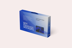 BOX electronic mockups 3D rendering Product Image 3