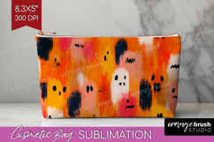Halloween Cosmetic Bag - Brush Stroke Makeup Bag PNG Product Image 1