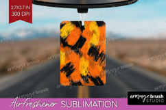 Halloween Air Freshener PNG - Brush Stroke PNG Sublimation Product Image 1