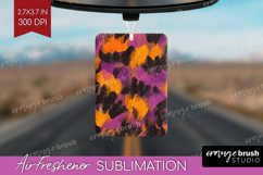 Halloween Air Freshener PNG - Brush Stroke PNG Sublimation Product Image 1