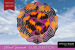 Halloween Wind Spinner Sublimation PNG - Brush Stroke Round Product Image 1