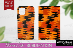 Halloween Phone Case PNG - Brush Stroke Case PNG Sublimation Product Image 1