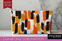 Halloween Cosmetic Bag - Brush Stroke Makeup Bag PNG Product Image 1