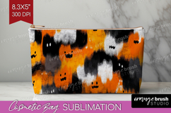 Halloween Cosmetic Bag - Brush Stroke Makeup Bag PNG Product Image 1