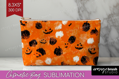 Halloween Cosmetic Bag - Brush Stroke Makeup Bag PNG Product Image 1