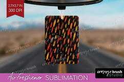 Halloween Air Freshener PNG - Brush Stroke PNG Sublimation Product Image 1