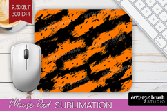 Halloween Mouse Pad Sublimation - Brush Stroke Mousepad PNG Product Image 1