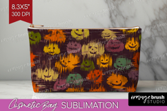Halloween Cosmetic Bag - Brush Stroke Makeup Bag PNG Product Image 1