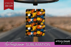 Halloween Air Freshener PNG - Brush Stroke PNG Sublimation Product Image 1