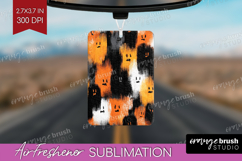 Halloween Air Freshener PNG - Brush Stroke PNG Sublimation Product Image 1