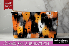 Halloween Cosmetic Bag - Brush Stroke Makeup Bag PNG Product Image 1