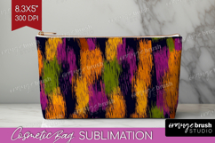 Halloween Cosmetic Bag - Brush Stroke Makeup Bag PNG Product Image 1