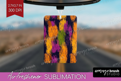 Halloween Air Freshener PNG - Brush Stroke PNG Sublimation Product Image 1