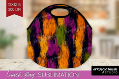 Halloween Lunch Bag - Brush Stroke Lunch Bug PNG Sublimation Product Image 1