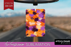 Halloween Air Freshener PNG - Brush Stroke PNG Sublimation Product Image 1