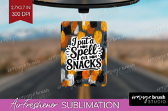 Halloween Quote Air Freshener PNG - Sarcastic PNG Product Image 1