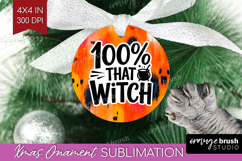 Halloween Quote Ornament PNG - Sarcastic PNG Sublimation Product Image 1