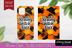 Halloween Quote Phone Case PNG - Sarcastic Case PNG Product Image 1